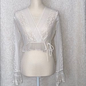 Free People lace top